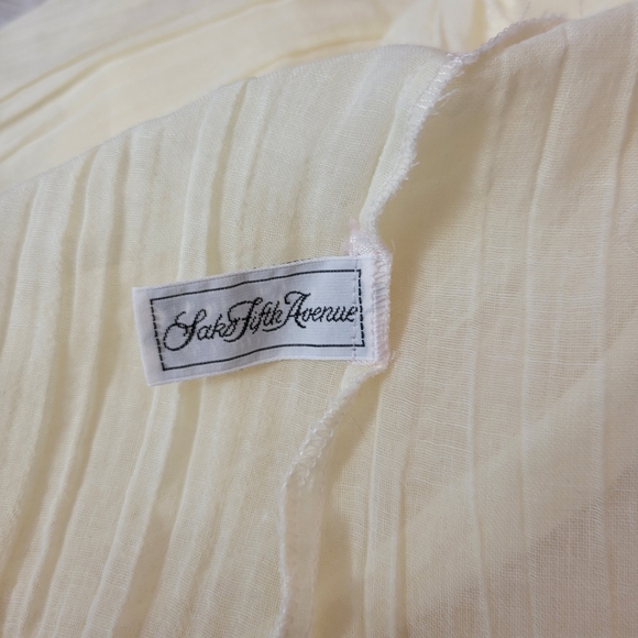Vintage 70s Christian Dior Gauze Sheer nightgown - Picture 9 of 11